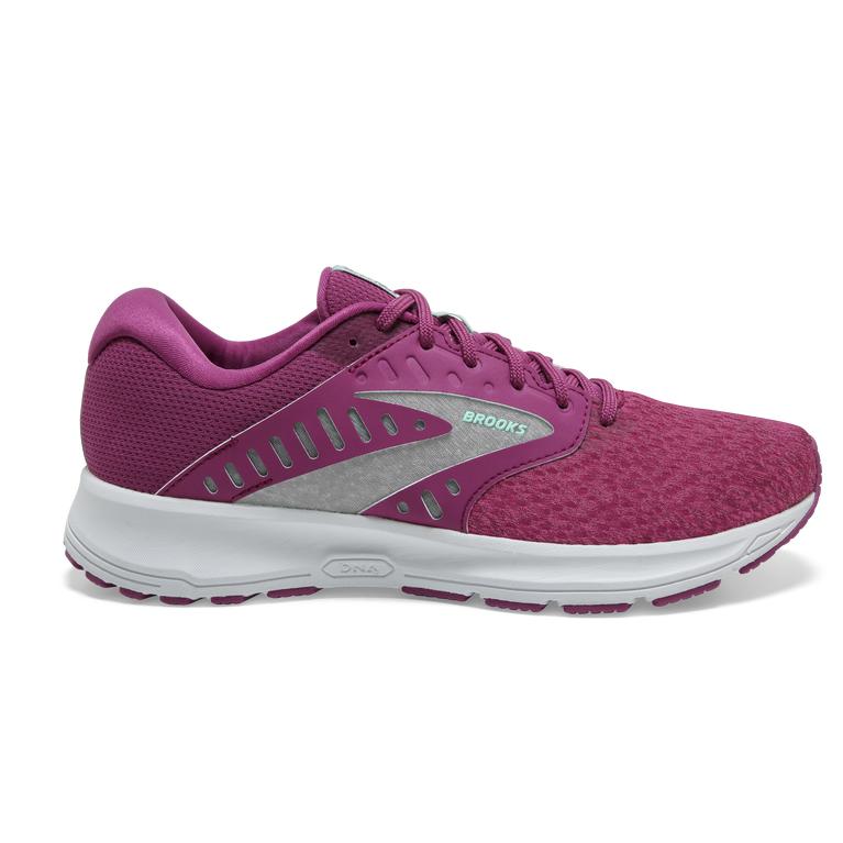 Brooks Range 2 Performance Women's Road Running Shoes - burgundy/Purple/grey/Baton Rouge/Yucca/White